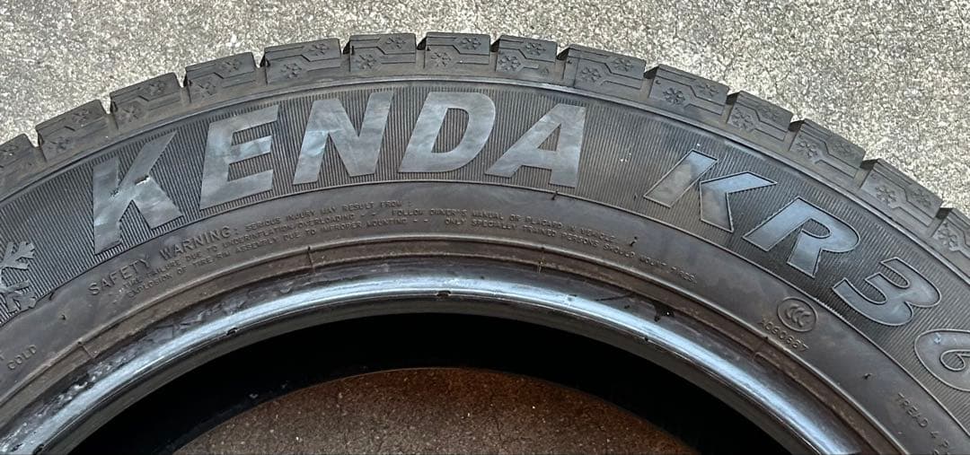 21年ケンダKR36 アイステックネオ 195/60R16 89Q 2本セット②