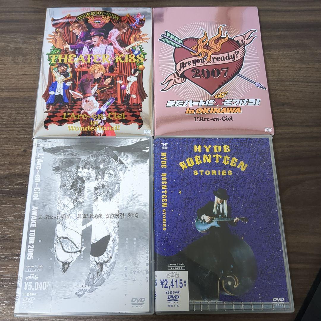 L'Arc〜en〜Ciel ライブ等 DVD 12枚セット ラルク