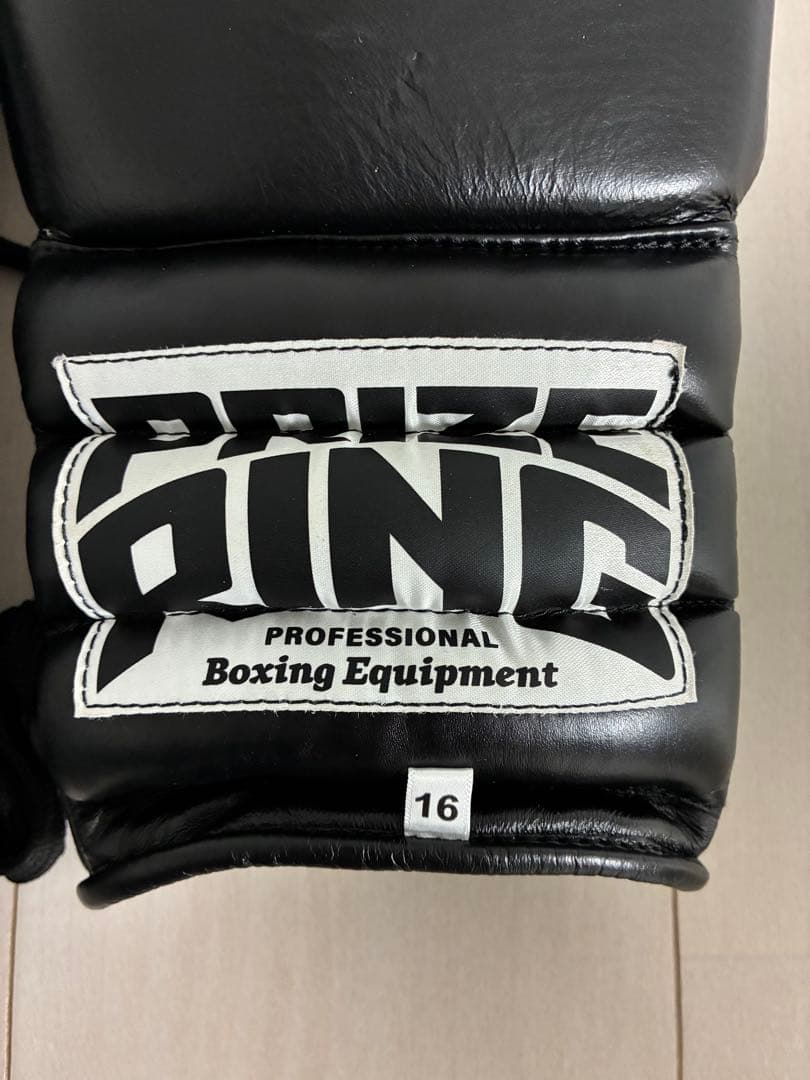 PRIZE RING（プライズリング）16オンスボクシンググローブ　未使用