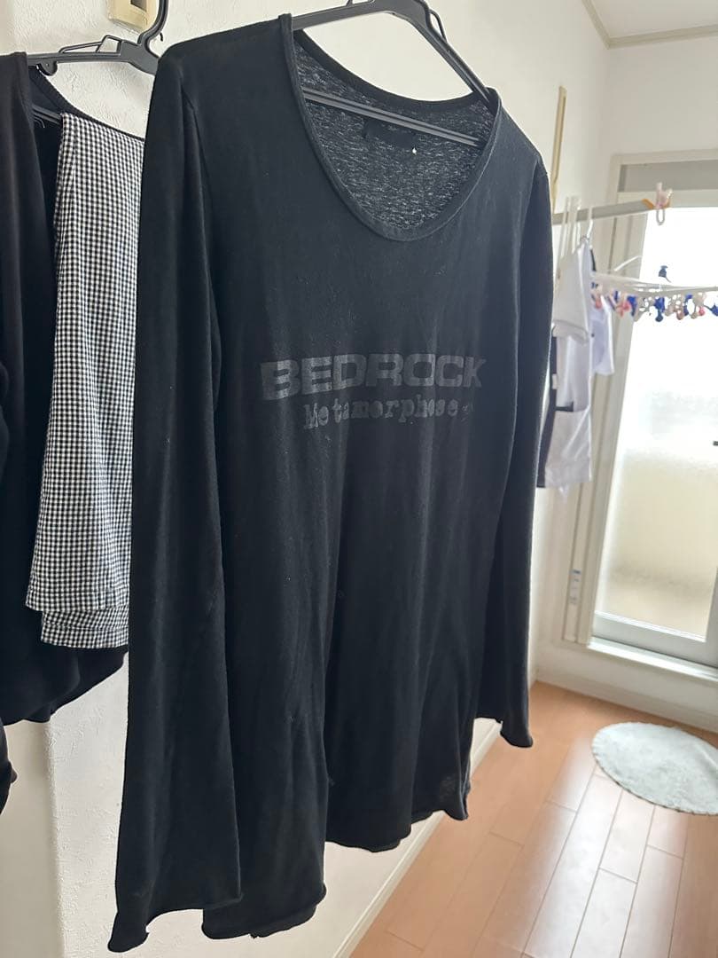 希少 初期 ifsixwasnine bedrock ロングTシャツ vkei