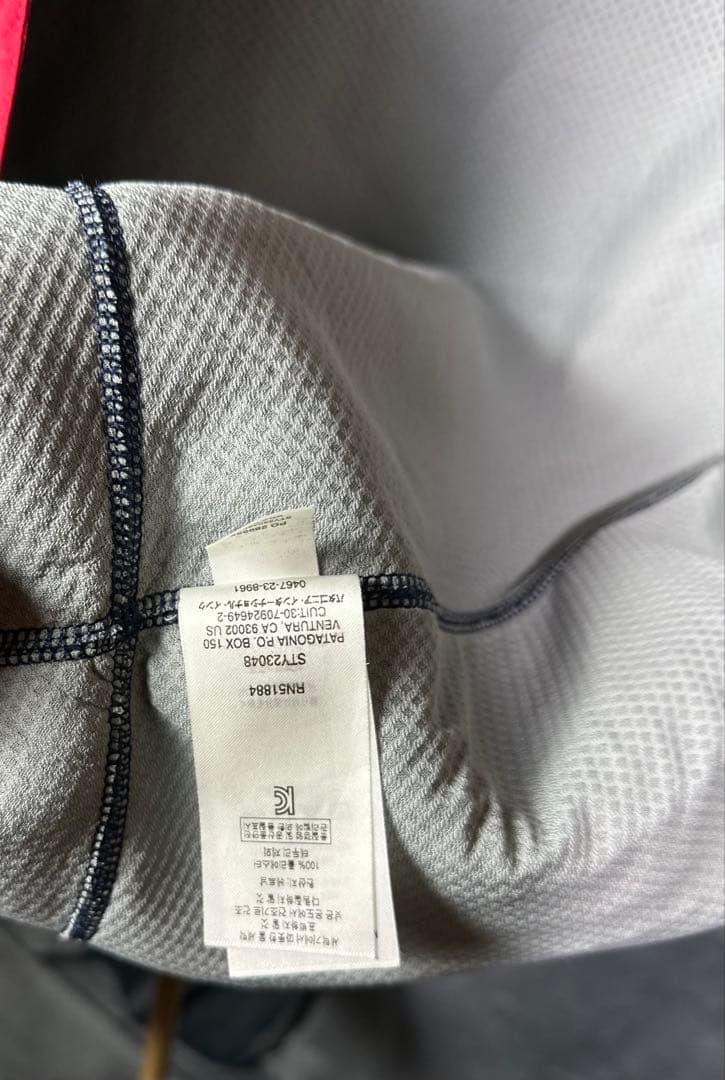 Patagonia レトロX ベスト L 23048 ネイビー 赤ポケット