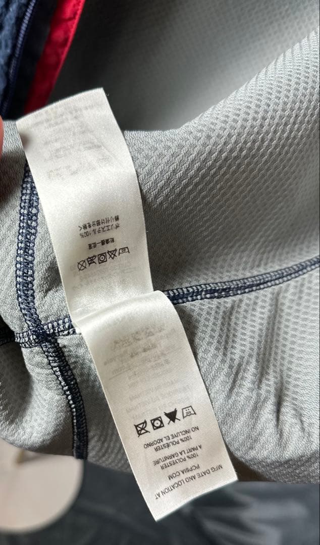 Patagonia レトロX ベスト L 23048 ネイビー 赤ポケット