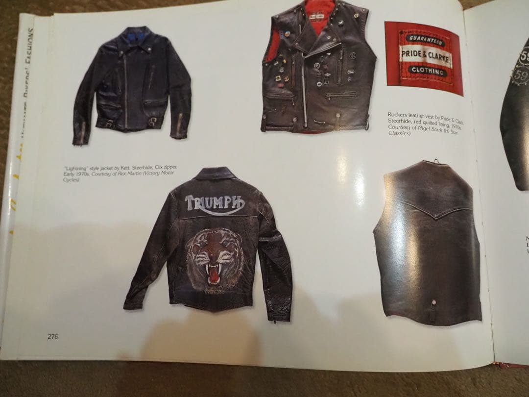 レア絶版 本 Motorcycle Jackets 田中凛太郎 ライダースJK