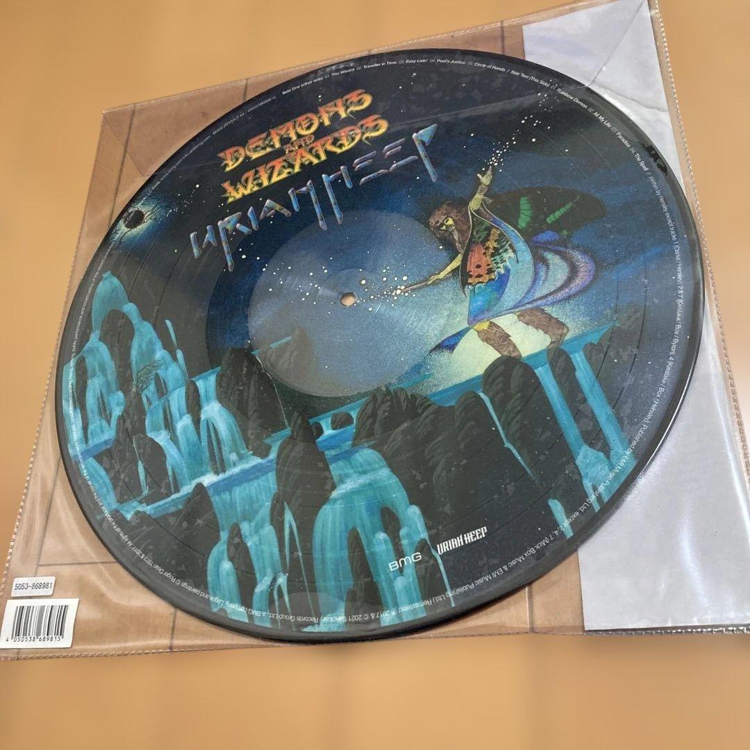 Uriah Heep (ユーライア・ヒープ）悪魔と魔法使い ★ピクチャーレコード