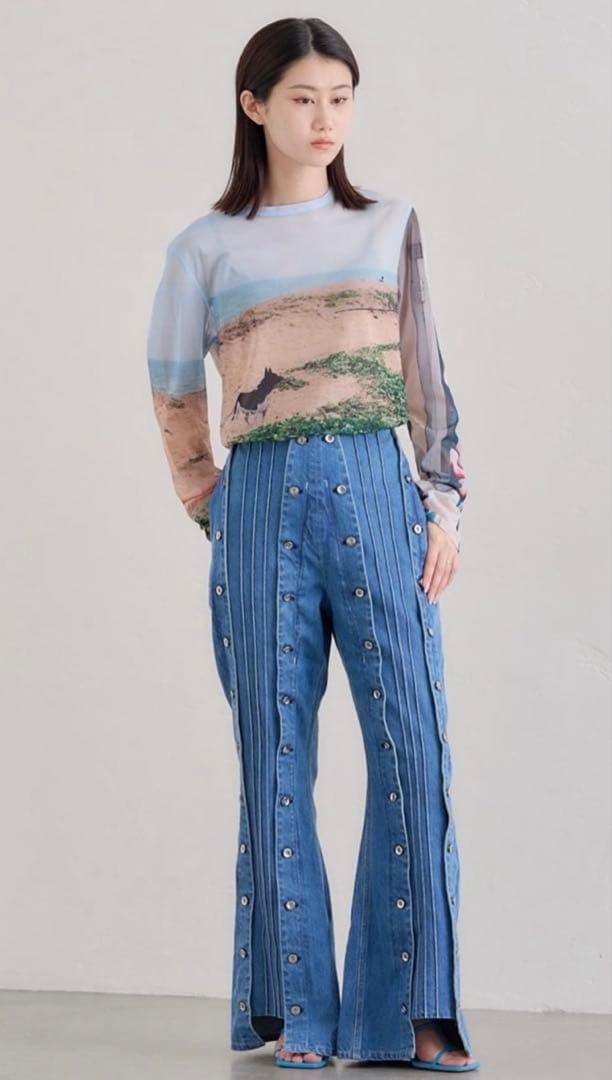 YOHEI OHNO （ヨウヘイオオノ） Car” Denim Trousers