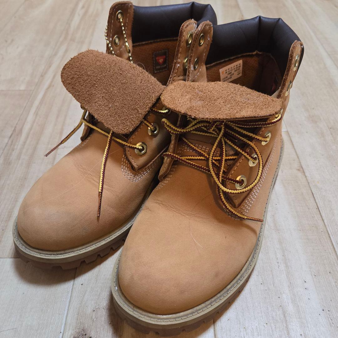 Timberland ティンバーランド 23cm レザー ブーツ 12909