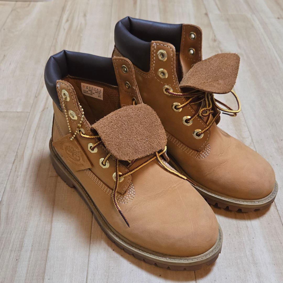Timberland ティンバーランド 23cm レザー ブーツ 12909