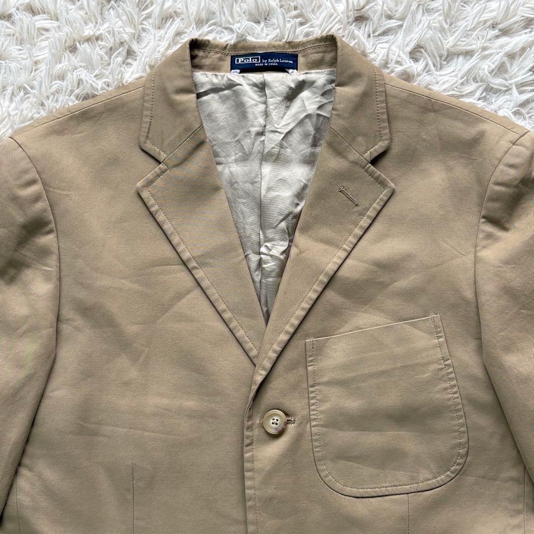 Polo by Ralph Lauren コットンジャケット 本切羽 ベージュS