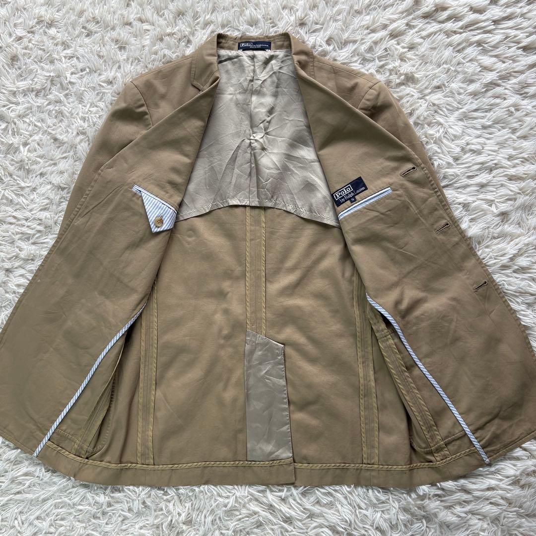 Polo by Ralph Lauren コットンジャケット 本切羽 ベージュS