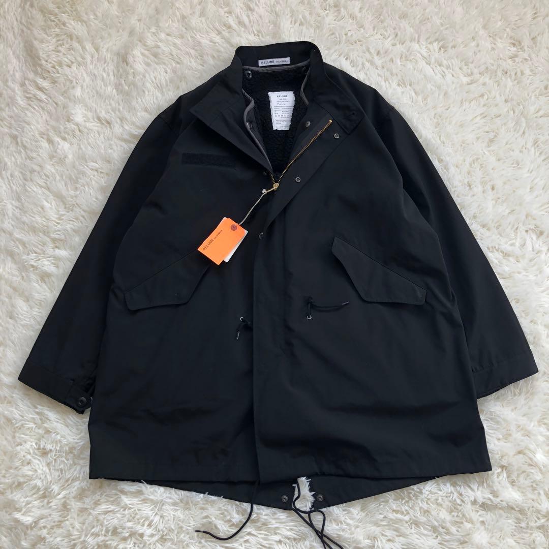 新品タグ付✨JOURNALSTANDARDrelumeライナー付きモッズコート黒