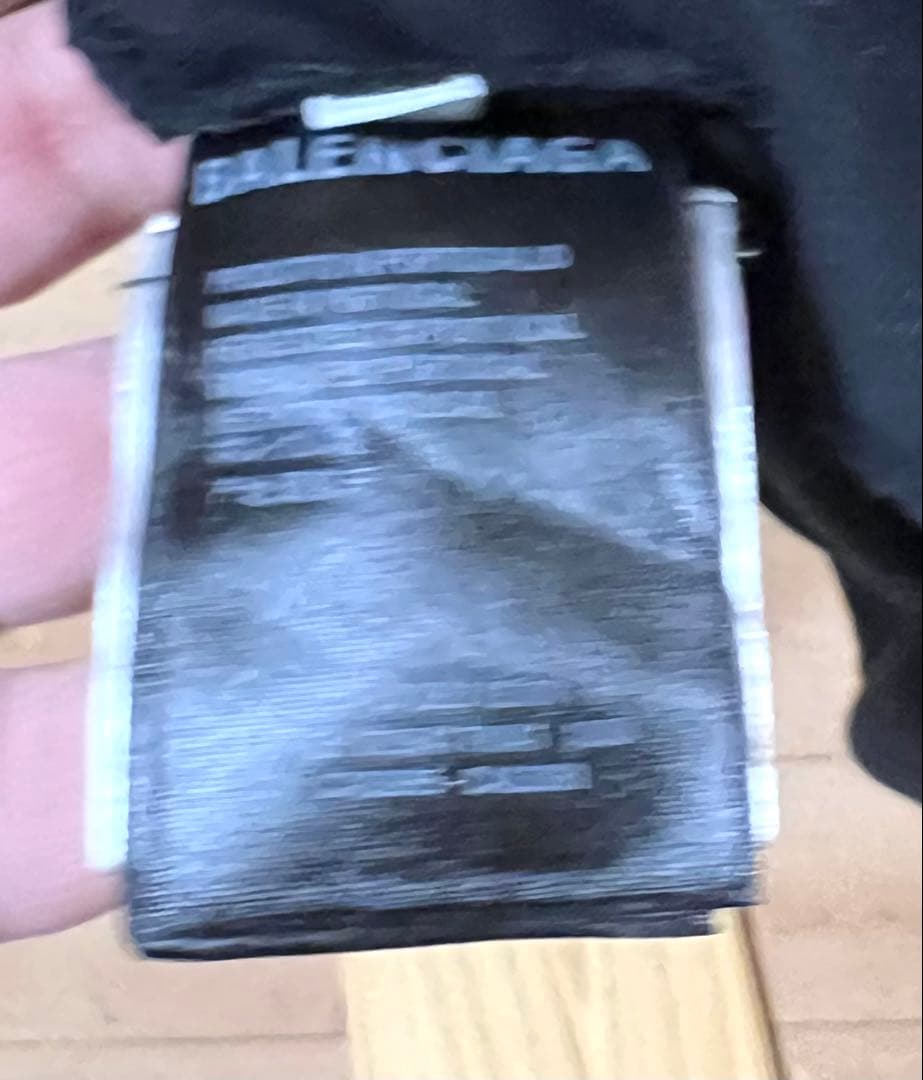 BALENCIAGA オーバーサイズ Tシャツ ブラック