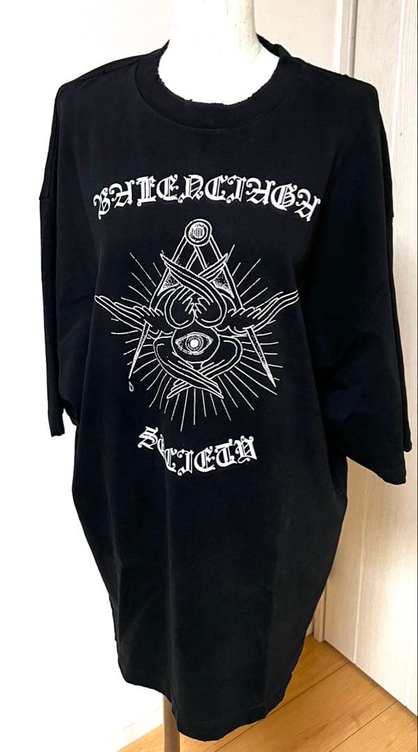 BALENCIAGA オーバーサイズ Tシャツ ブラック