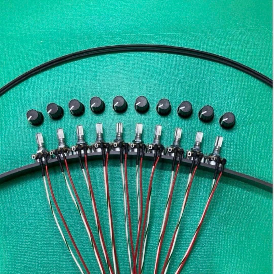 ⭐️パチスロ/パチンコ実機☆抵抗入無段階ボリューム調整器1kΩ100個セット送料込