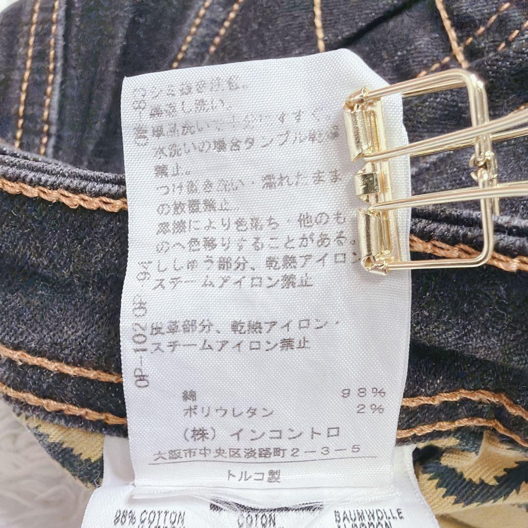 極美品 ヴィヴィアンウエストウッド Lee デニム ビッグオーブ 刺繍　コラボ