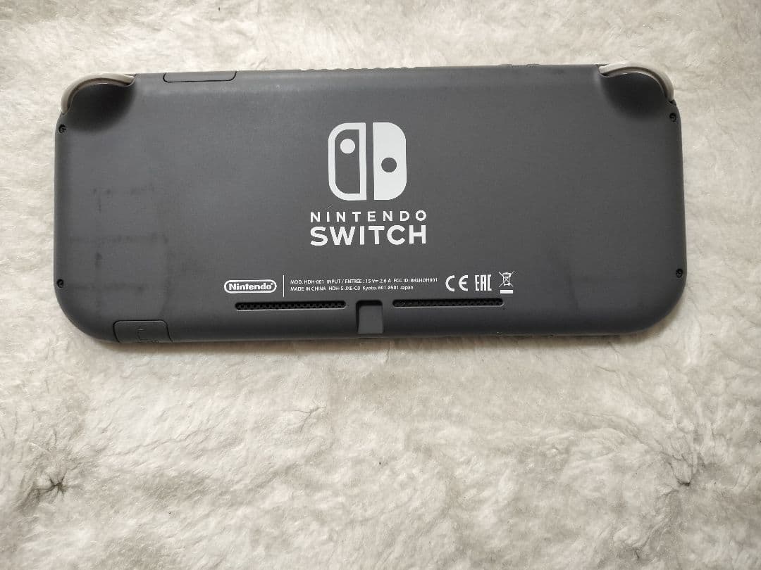 ジャンクNintendo Switch Lite グレー 本体