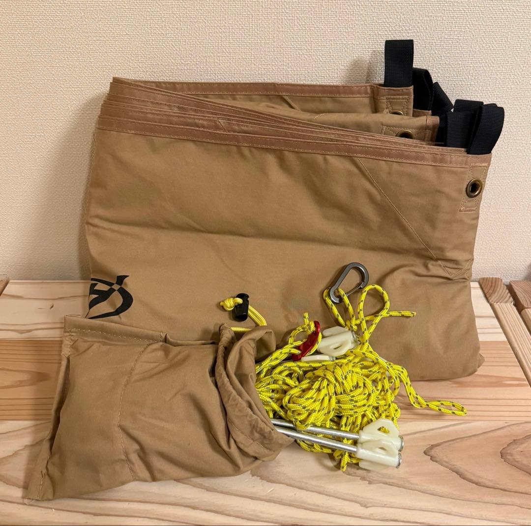 AKASOOM タープ TCポリコットン 2.2mx2.8m
