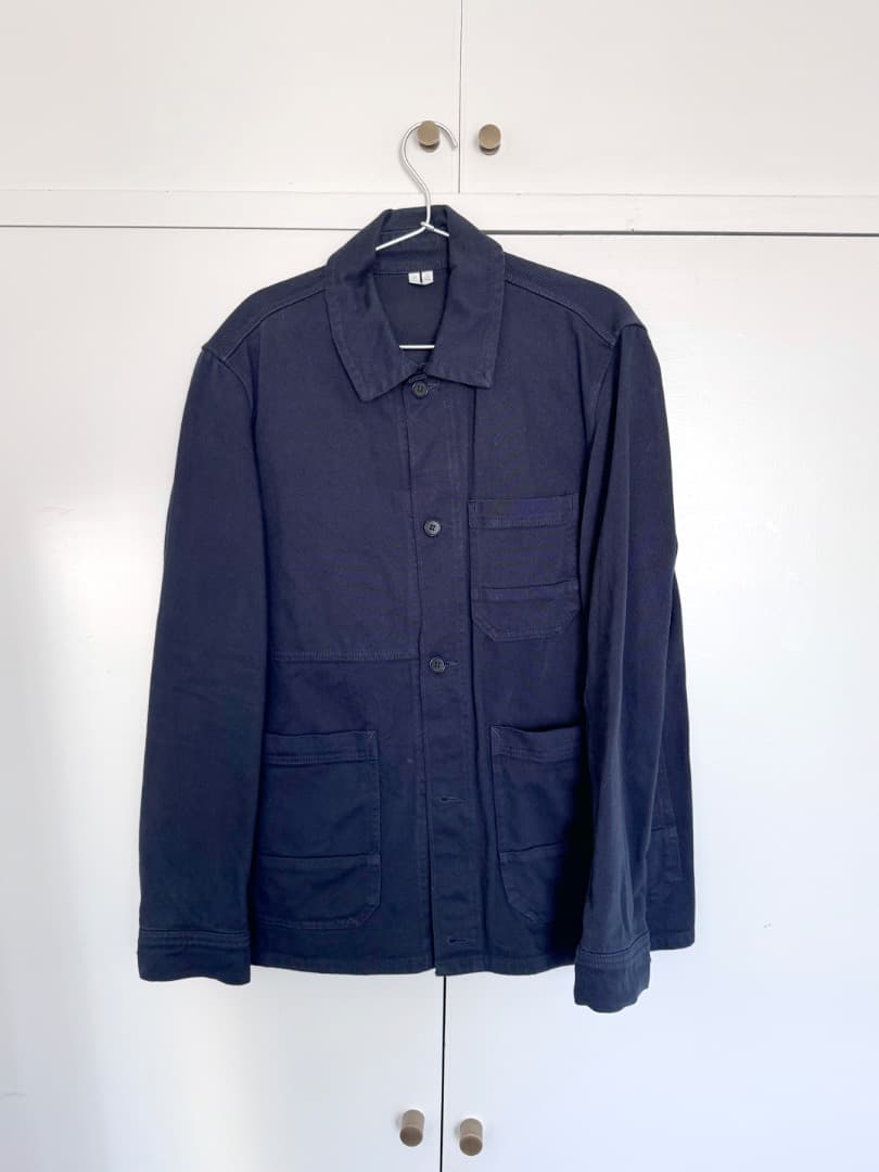 ARKET ジャケット FW24 ネイビーブルー