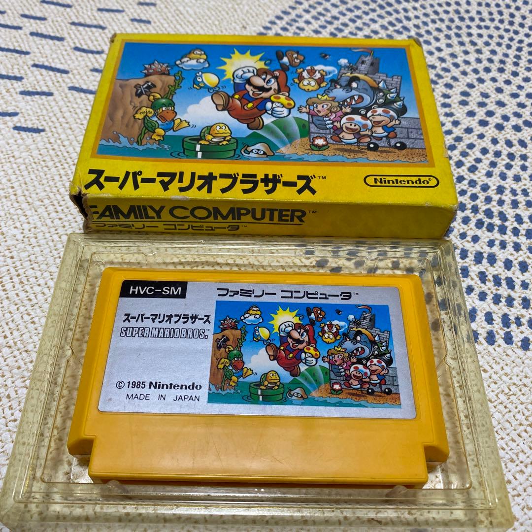 「スーパー マリオ ブラザーズ」　ファミコン
