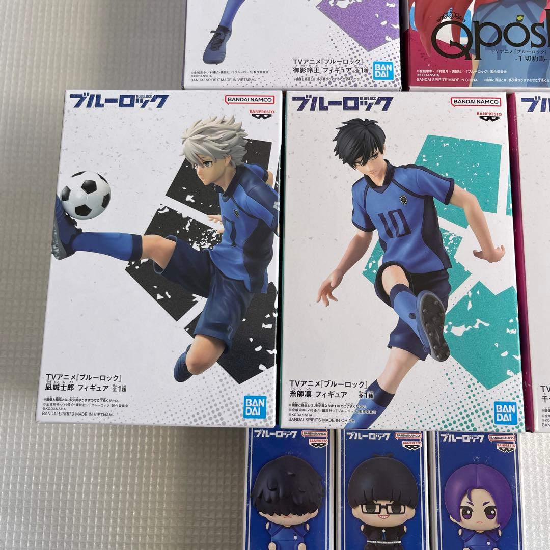 ブルーロック　フィギュア　9体セット　希少　新品未開封