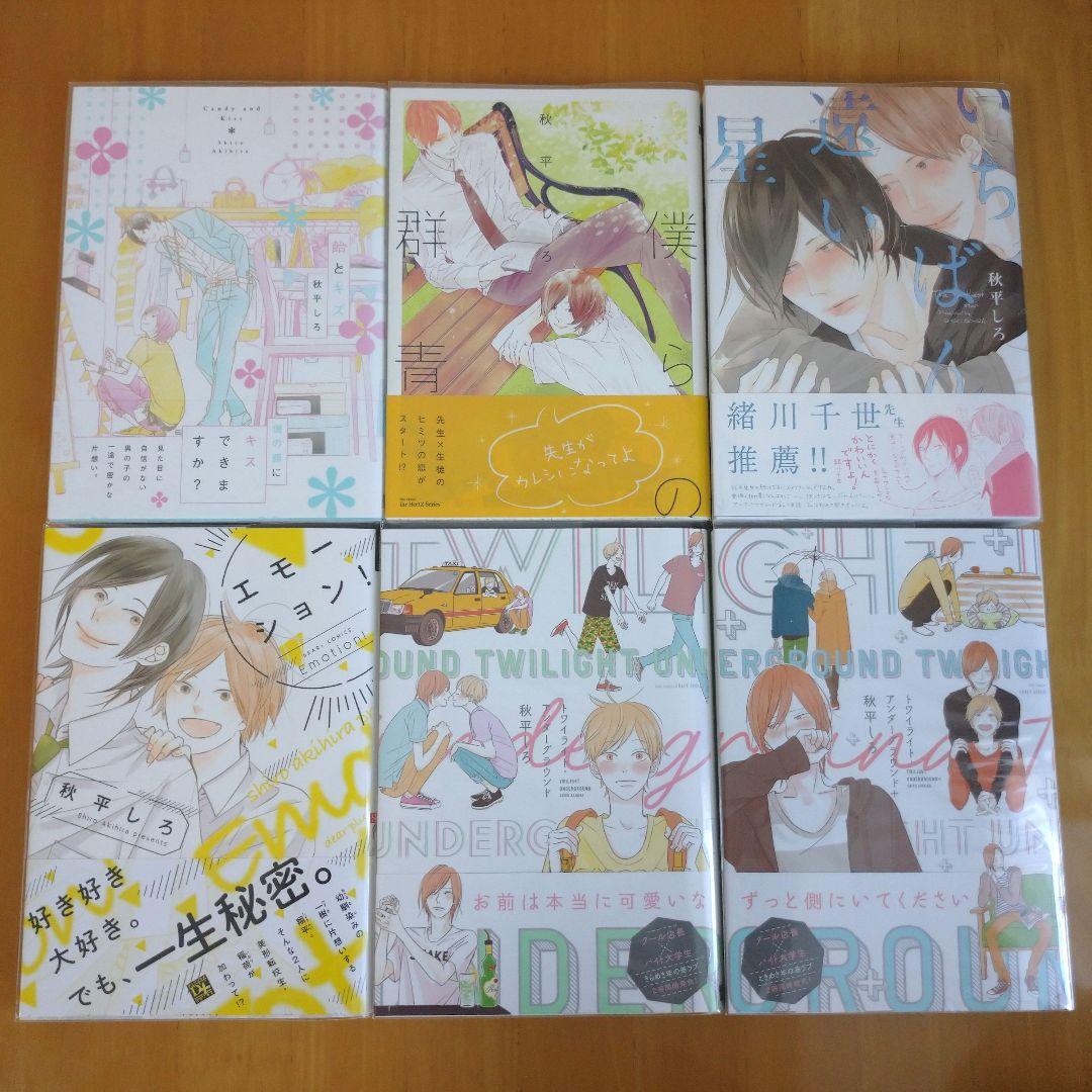 秋平しろ 10冊セット