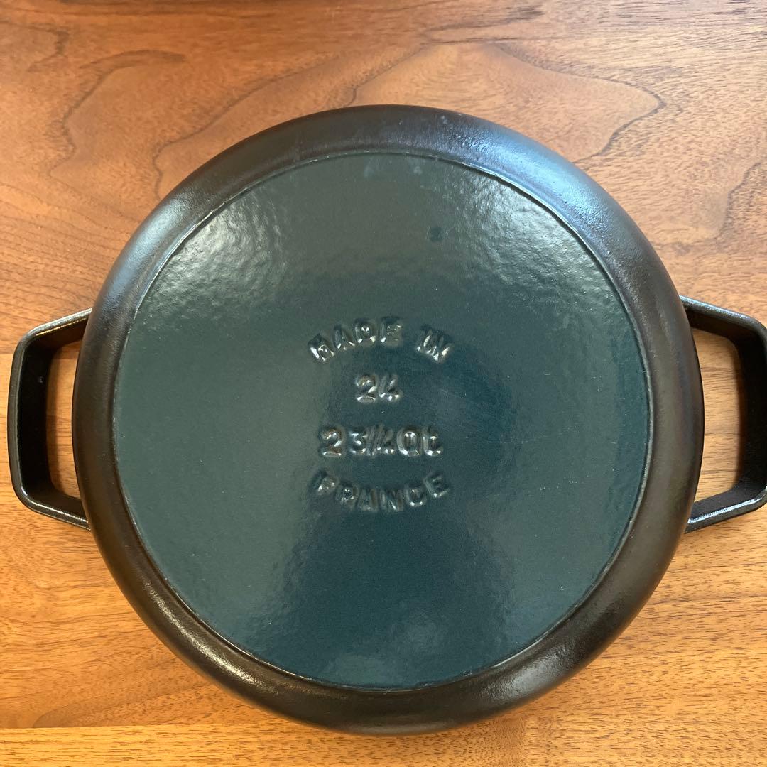 ストウブ STAUBソテーパン 24cm ブラック　ロットナンバーあり　IH対応
