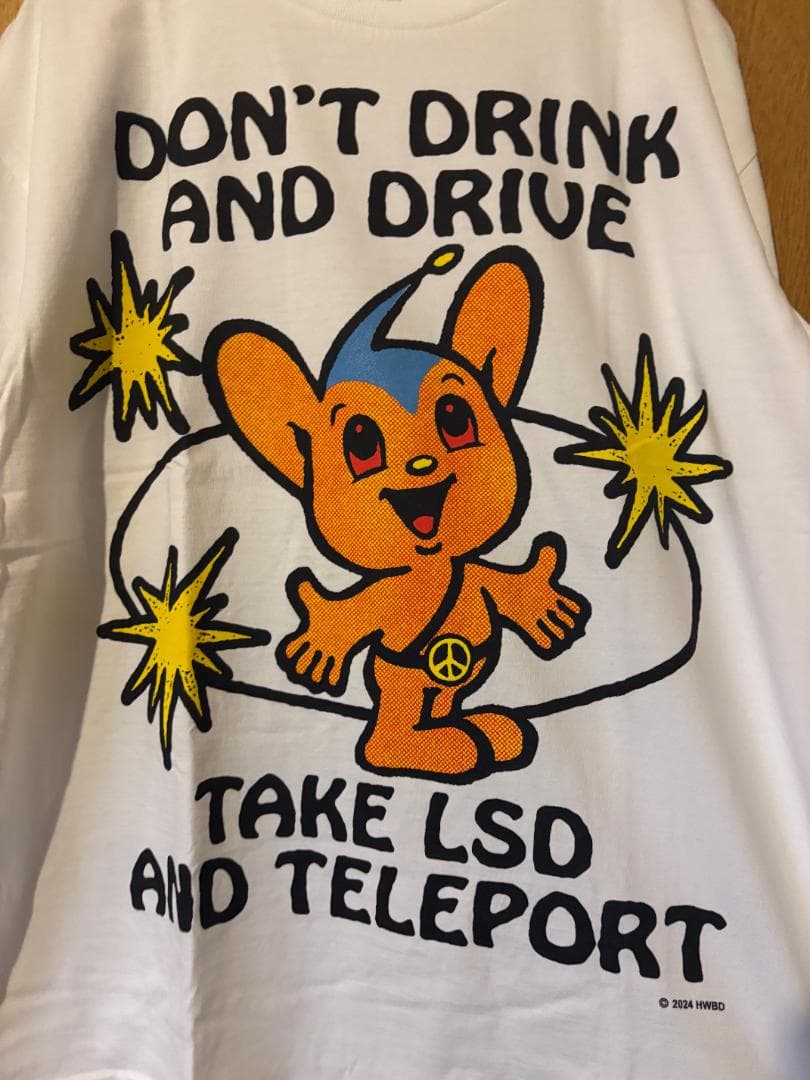 WARD BOUND HWBD ピーポくん tシャツ L 白
