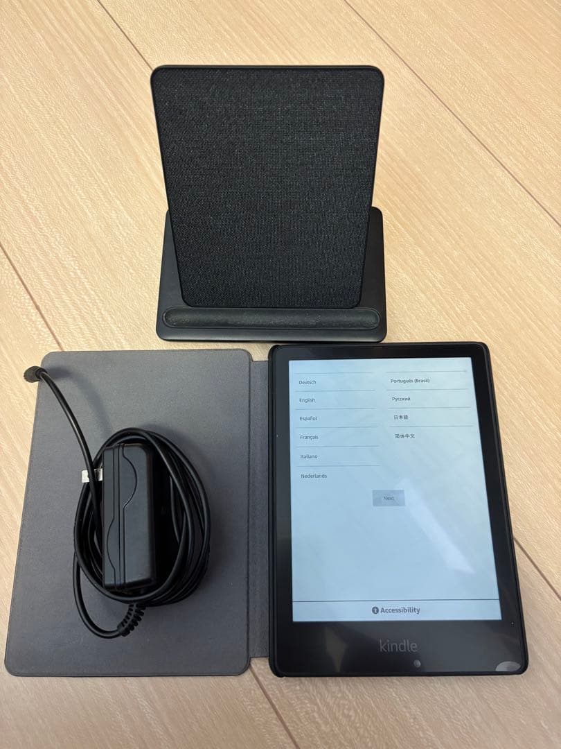 Kindle Paperwhite シグニチャーエディション充電スタンド付き