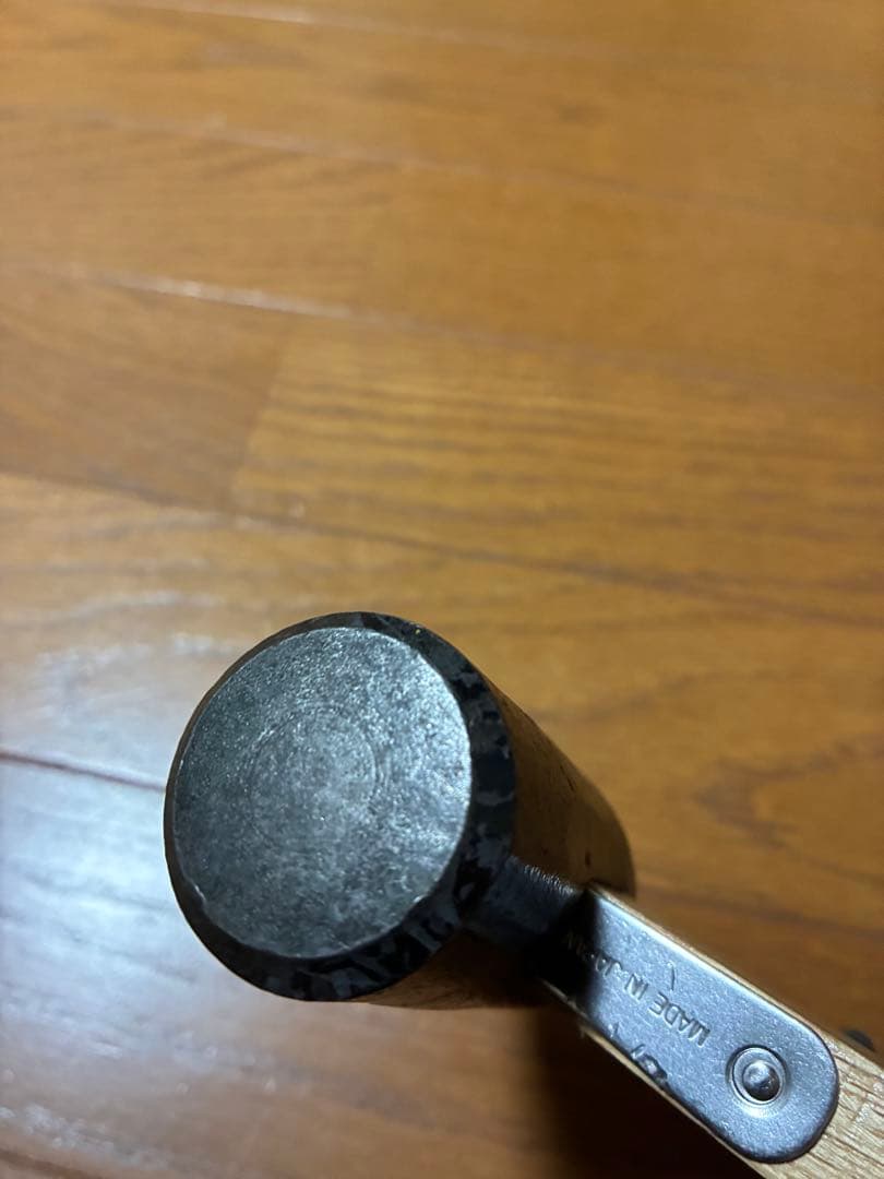 スノーピークペグハンマーと20cmチタンペグ