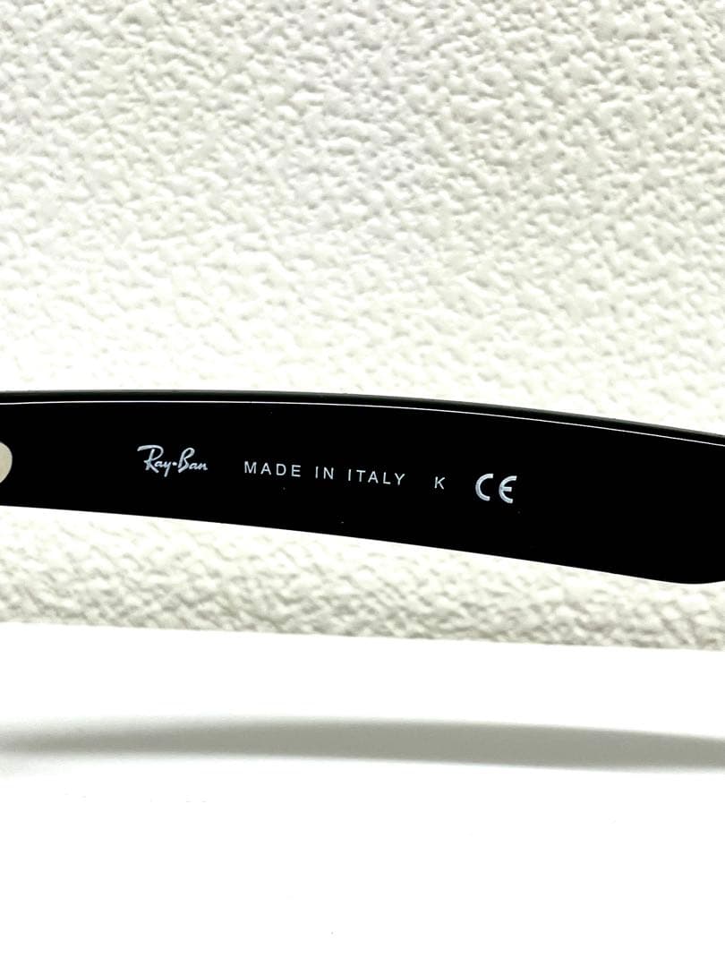 Ray-Ban ブラック サングラス ニューウェイファーラー RB2132F