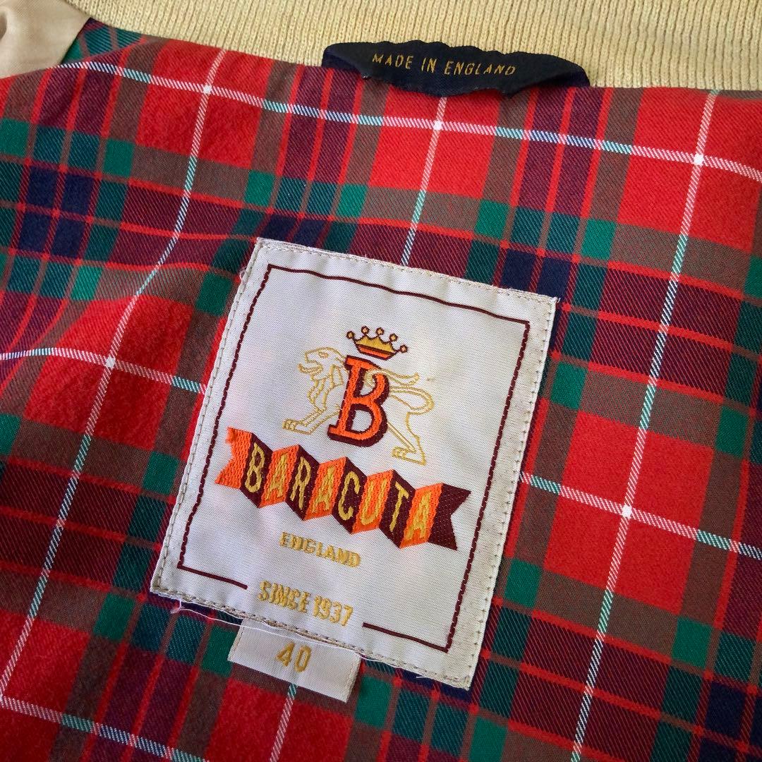 Baracuta バラクータ G-9 ハリントンジャケット 40 カーキ 英国製