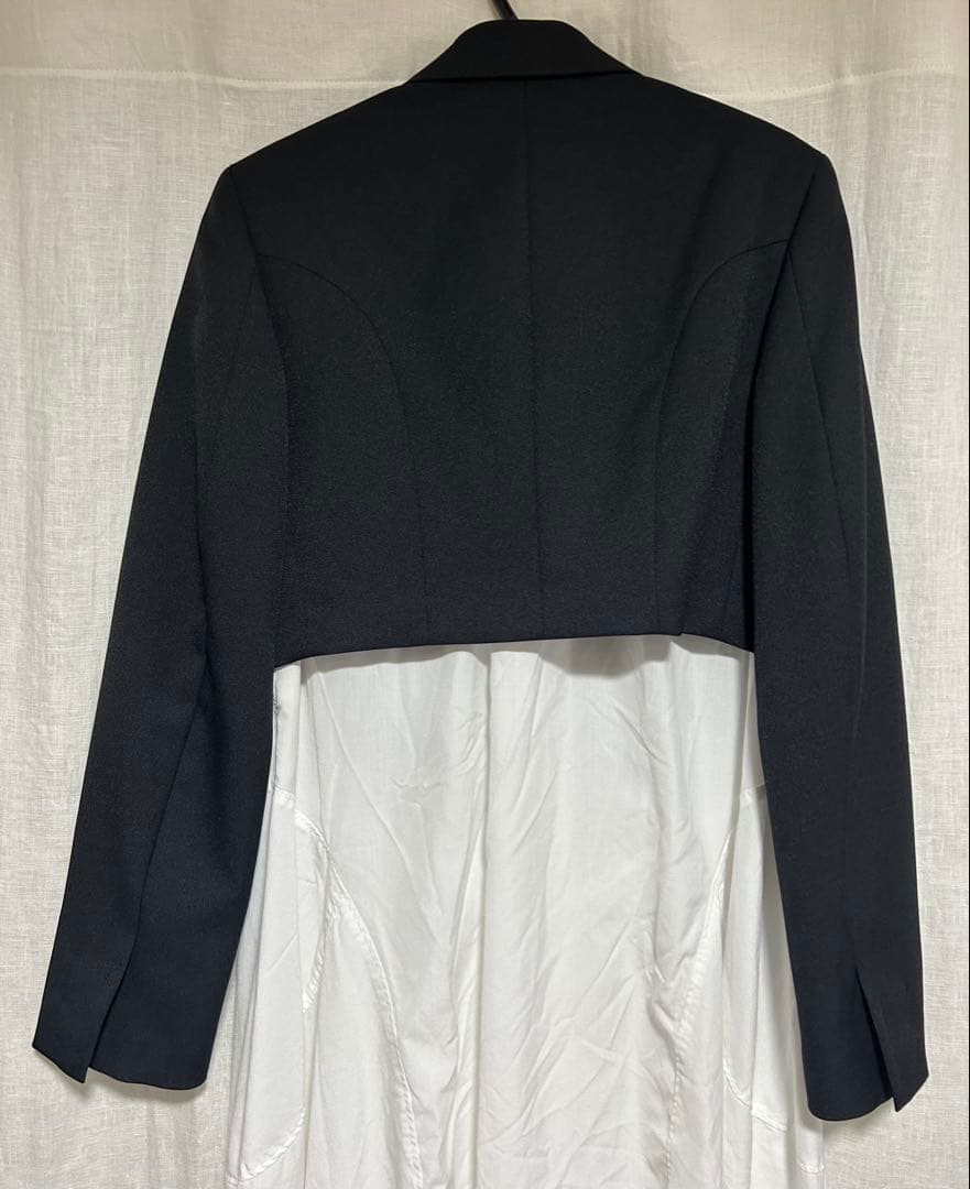 COMME des GARÇONS クロップドジャケット S 黒