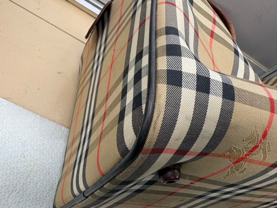 バーバリー ノバチェック BURBERRY Burberrys ボストンバッグ