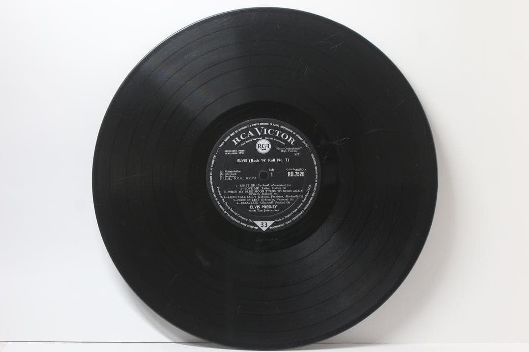英LP Elvis Rock 'N' Roll No.2 Presley プチ音