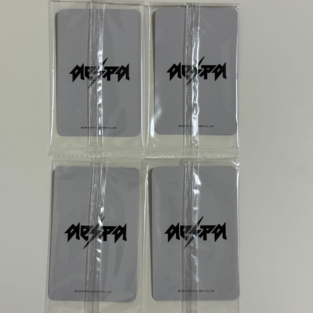 aespa rich man ktown4u ラキドロ　4種 コンプ　セット
