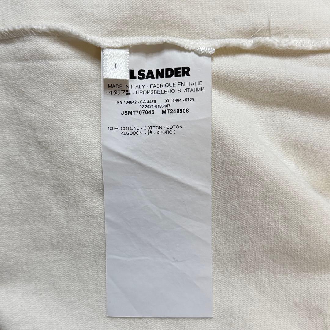JILSANDER 21AW ロゴプリント オーバーサイズ Tシャツ