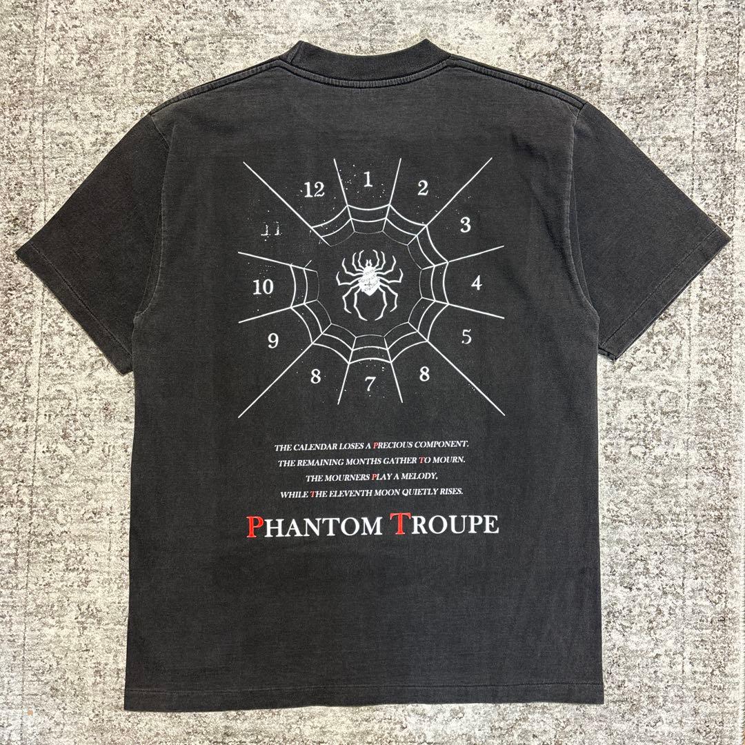 HUNTER×HUNTER 幻影旅団 クロロ 両面プリント Tシャツ