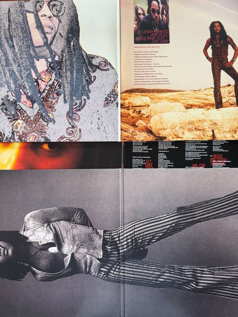 LENNY KRAVITZ レコード lp 3枚セット