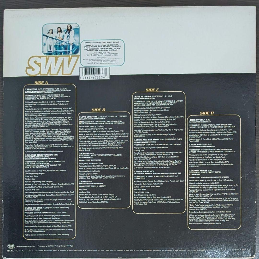 SWV Release Some Tension LPレコード
