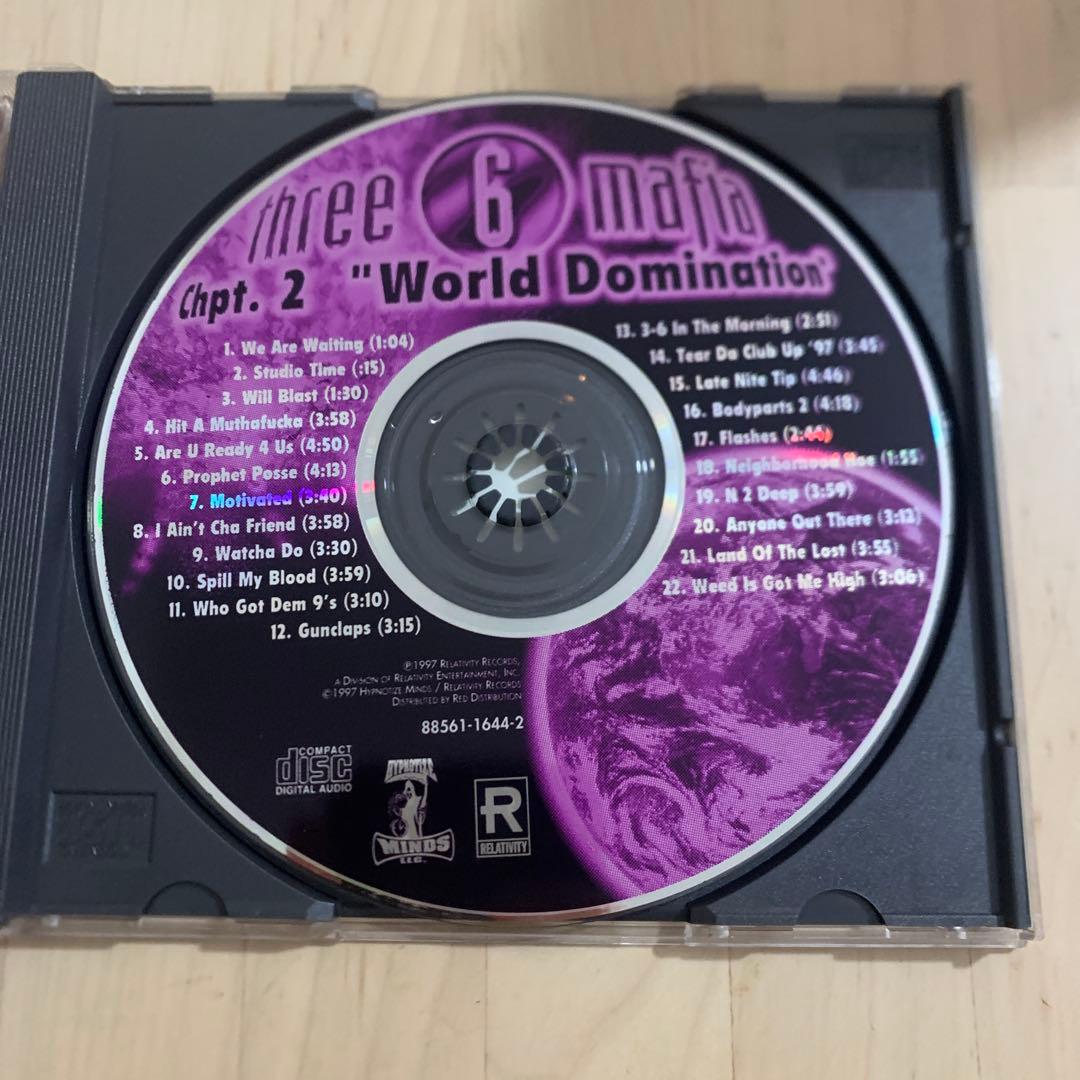 洋楽 Three 6 mafia/ world domination g-rap