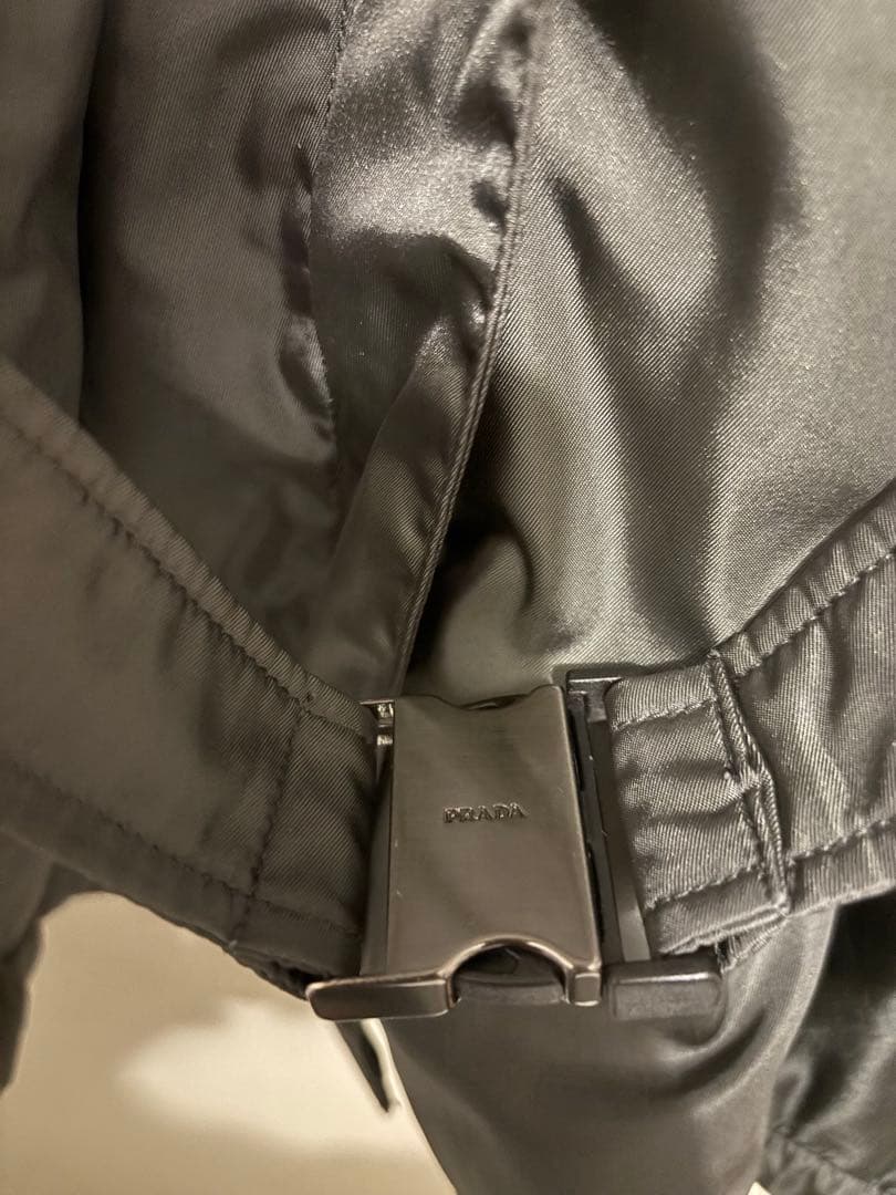 PRADA モッズコート　カーキー