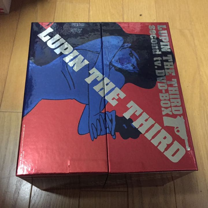 ルパン三世 second DVD BOX 全巻未開封 ほぼ新品 メタリック