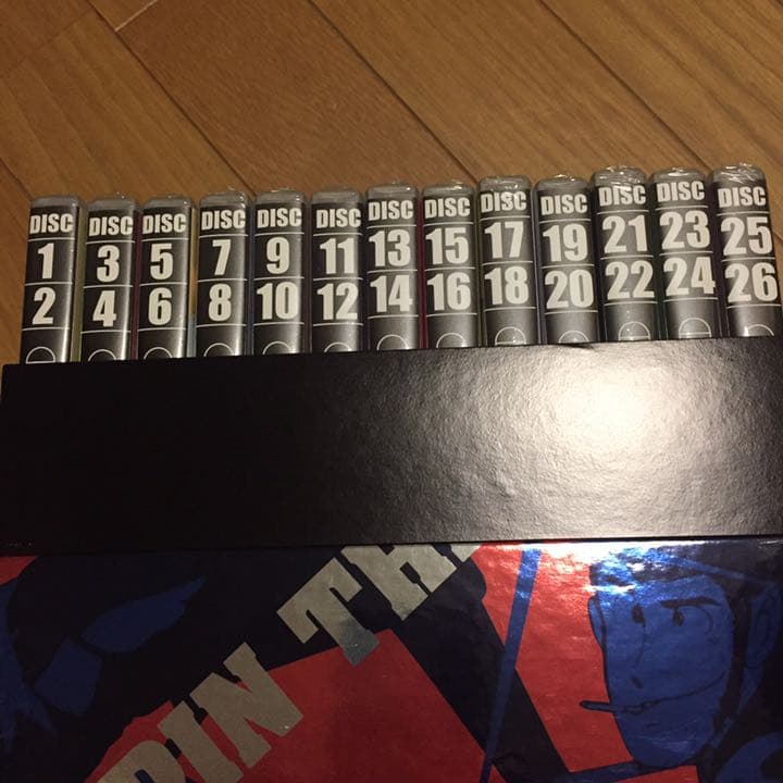ルパン三世 second DVD BOX 全巻未開封 ほぼ新品 メタリック