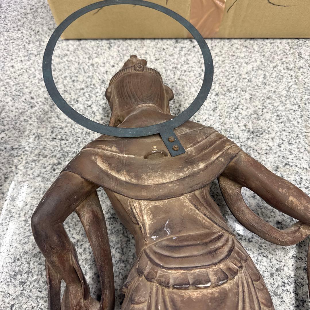 く*ん様 ★ 仏像風彫刻 仏像 アンティーク オブジェ 美術品 コレクション 格