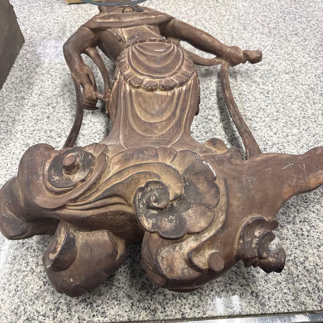く*ん様 ★ 仏像風彫刻 仏像 アンティーク オブジェ 美術品 コレクション 格