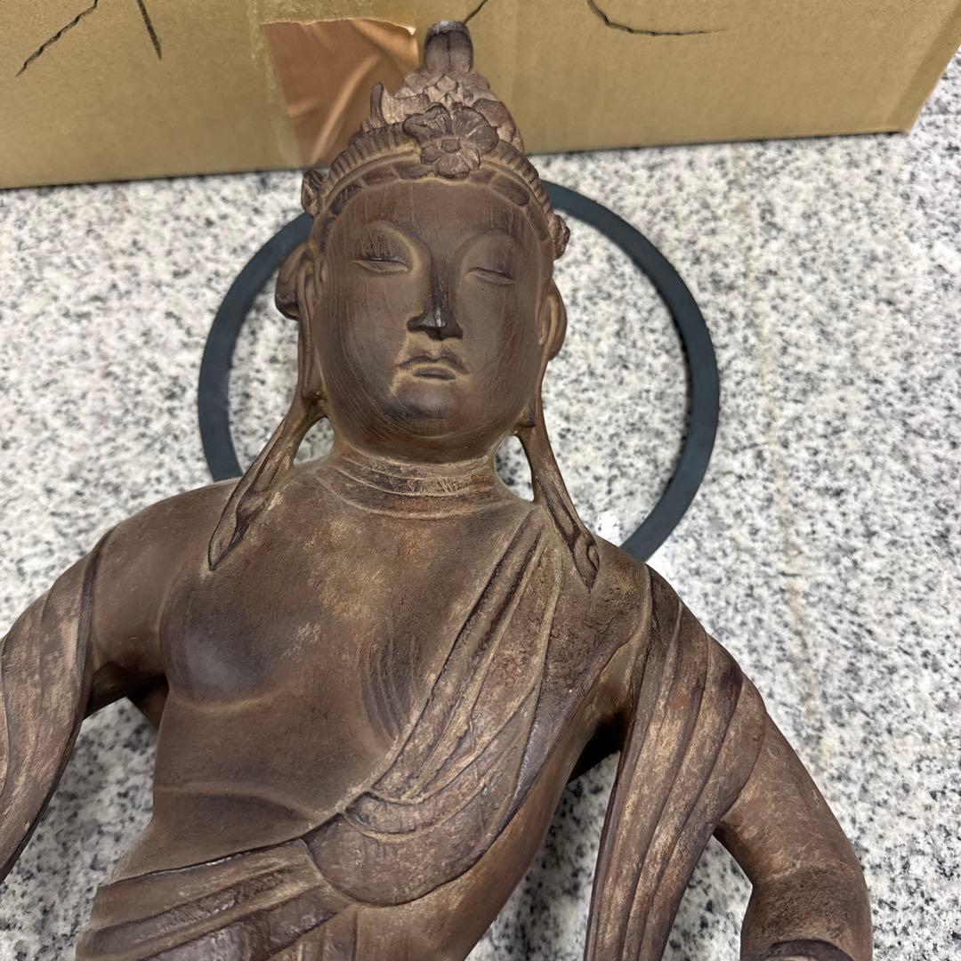く*ん様 ★ 仏像風彫刻 仏像 アンティーク オブジェ 美術品 コレクション 格