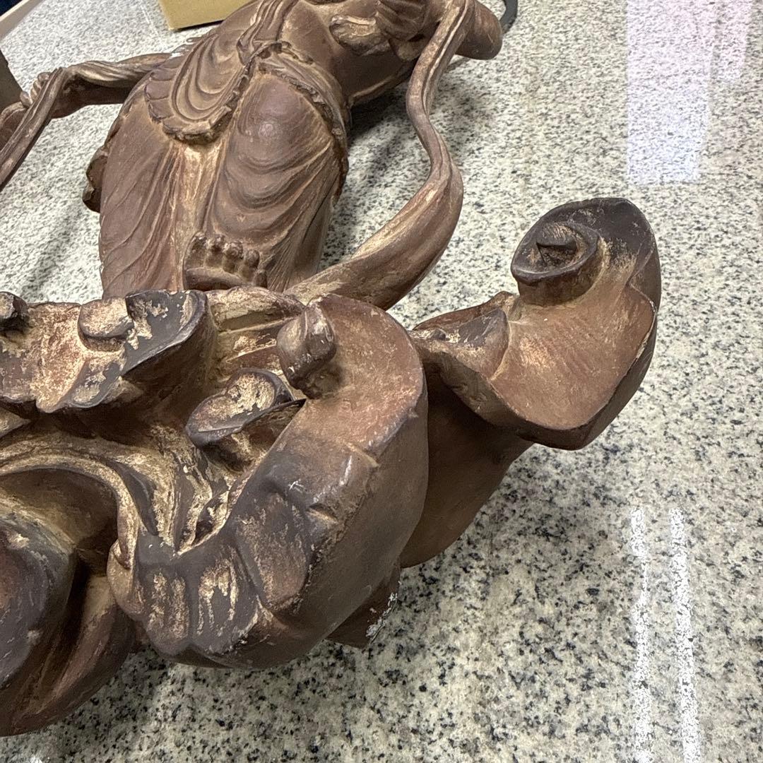 く*ん様 ★ 仏像風彫刻 仏像 アンティーク オブジェ 美術品 コレクション 格