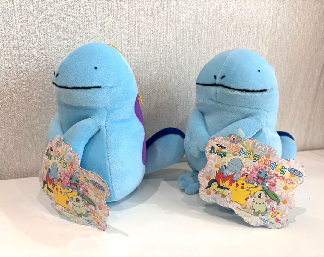 レトロ　ポケモン　ヌオー　ソフトタッチ　ぬいぐるみ　タグ付き　美品