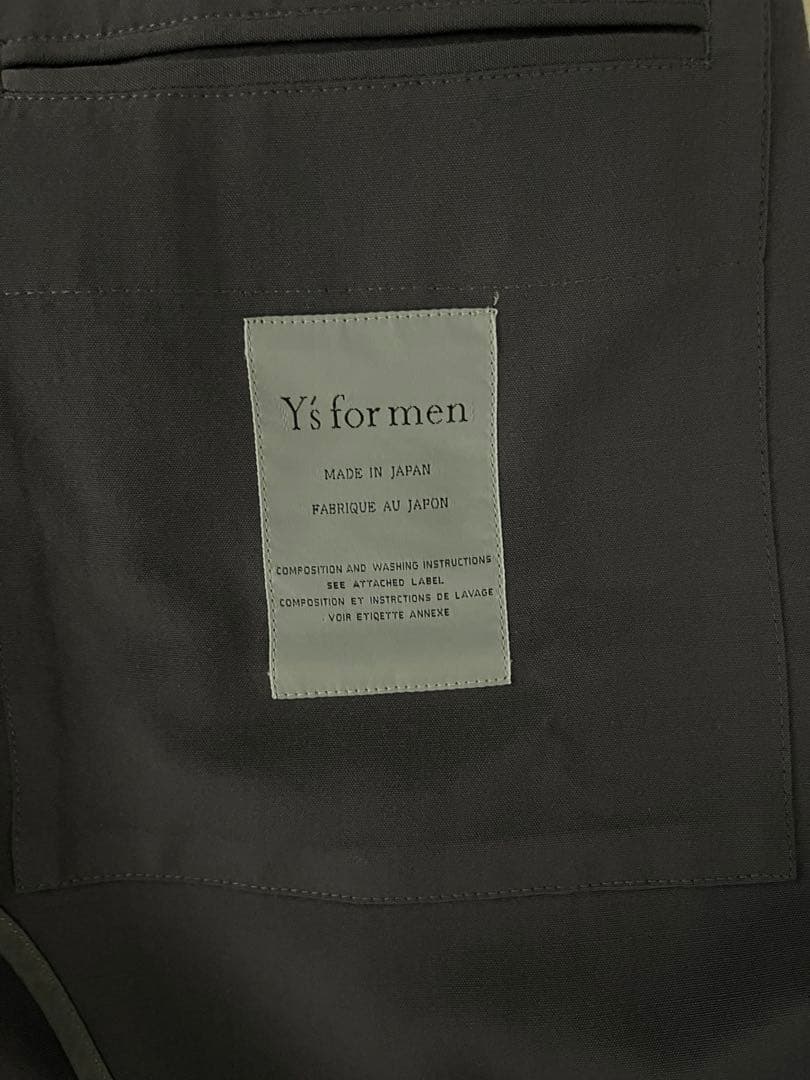 Y’s for men ジャケット　グレー