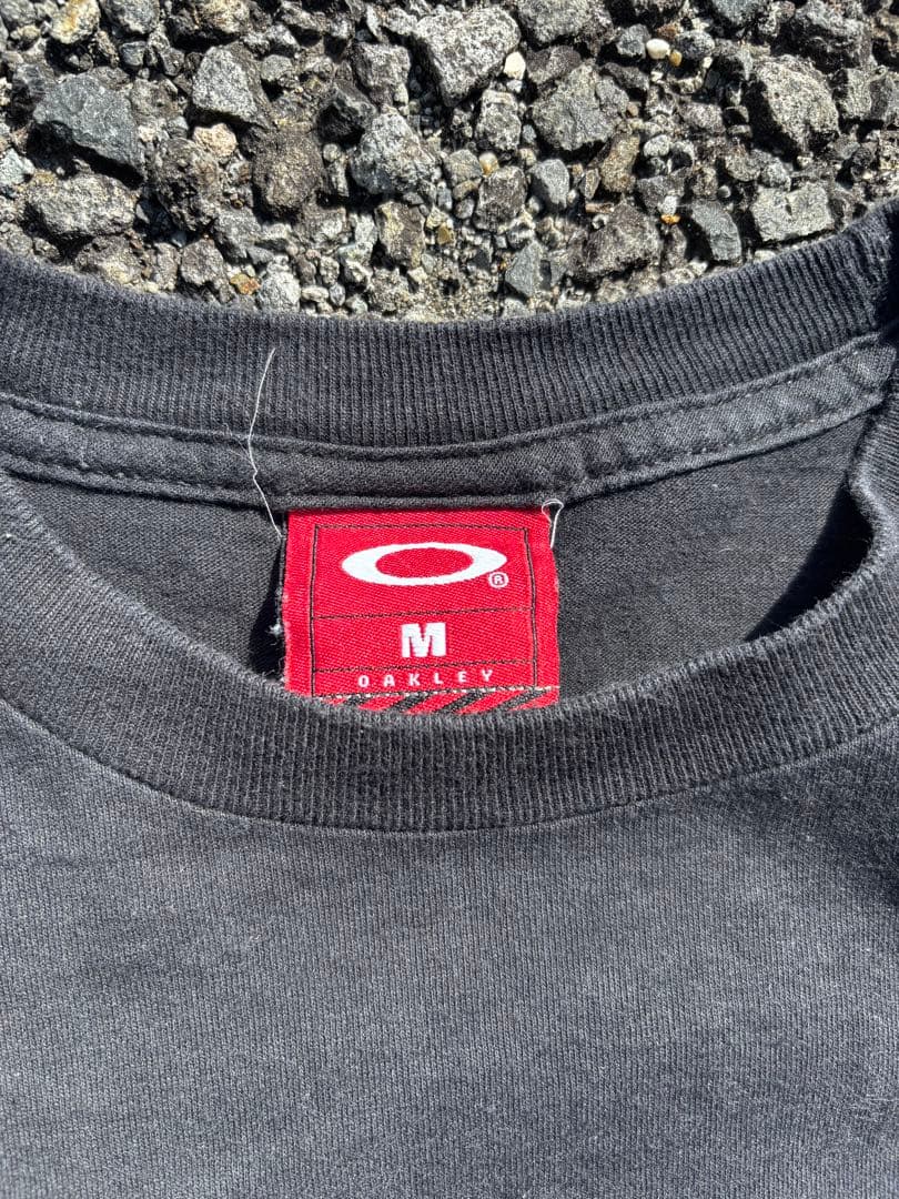 OAKLEY ロゴTシャツ ブラック Y2K archive ロゴT 00s