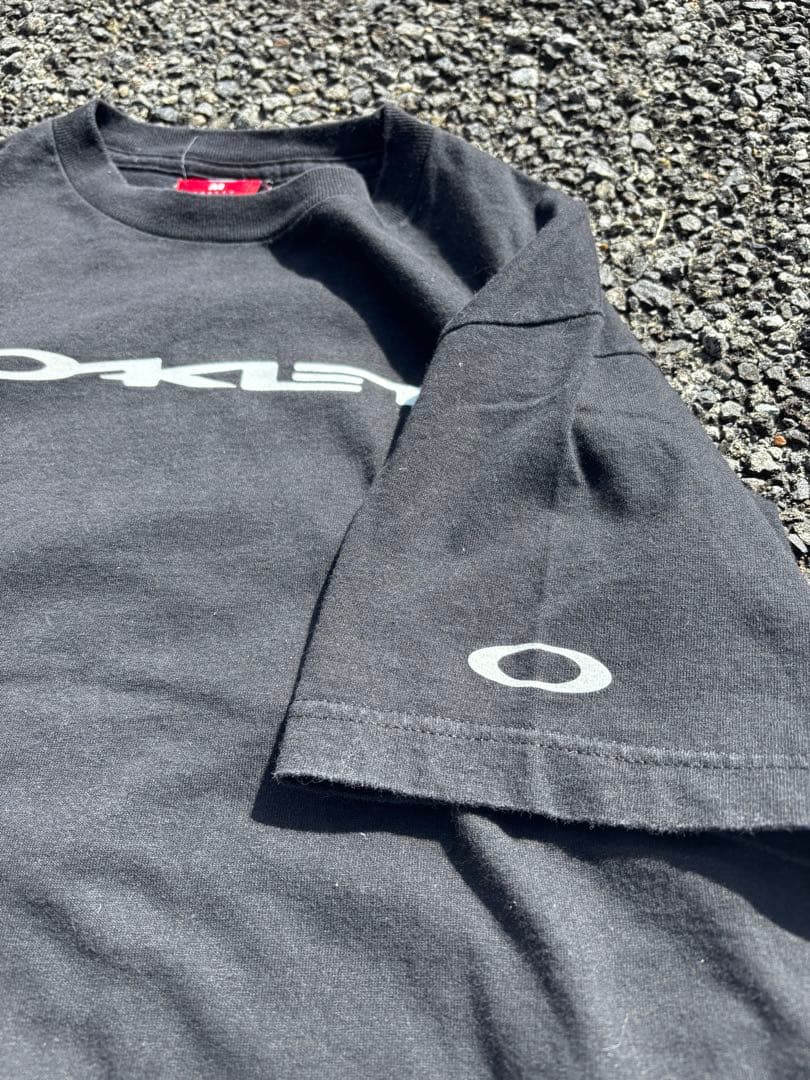 OAKLEY ロゴTシャツ ブラック Y2K archive ロゴT 00s